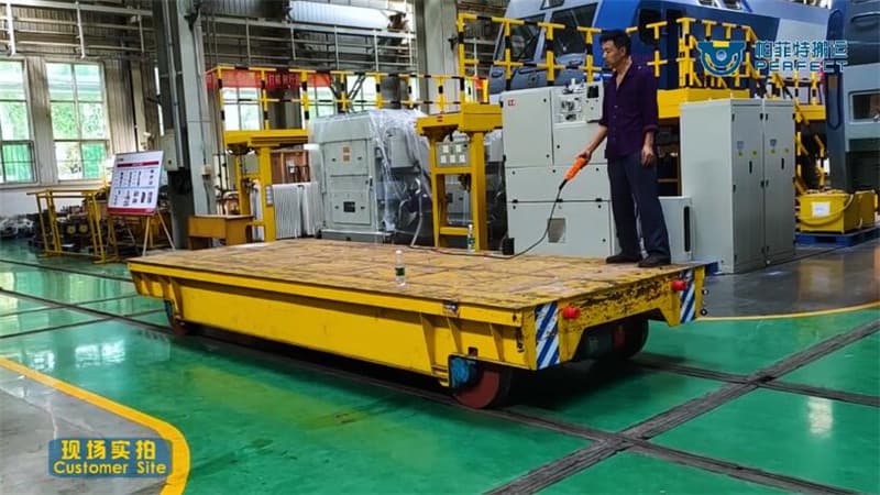 Motorized Die Cart For Building Construction 1-500 T